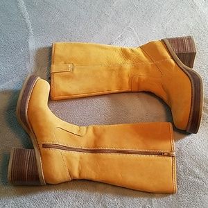 Vintage Candie's leather boots sz 8